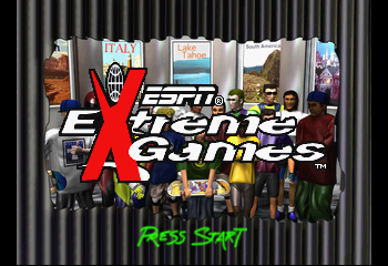ESPN Extreme Games Title Screen
